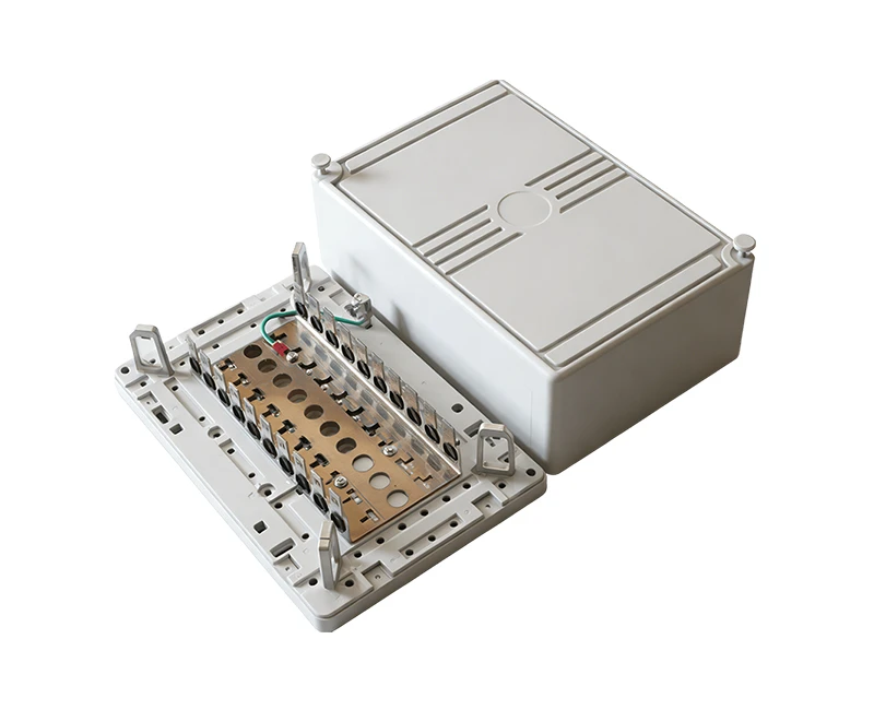 Caja de distribuci&oacute;n de telecomunicaciones