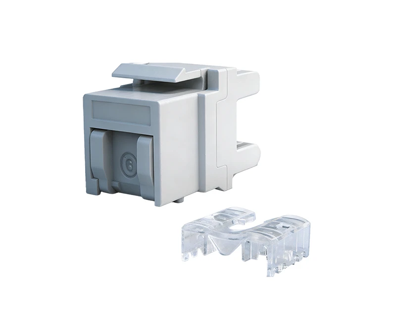 SKJ-F62101-1 Cat.6 RJ45 (8P8C) 180 grados sin protecci&oacute;n contra polvoSKJ-F62101-1
