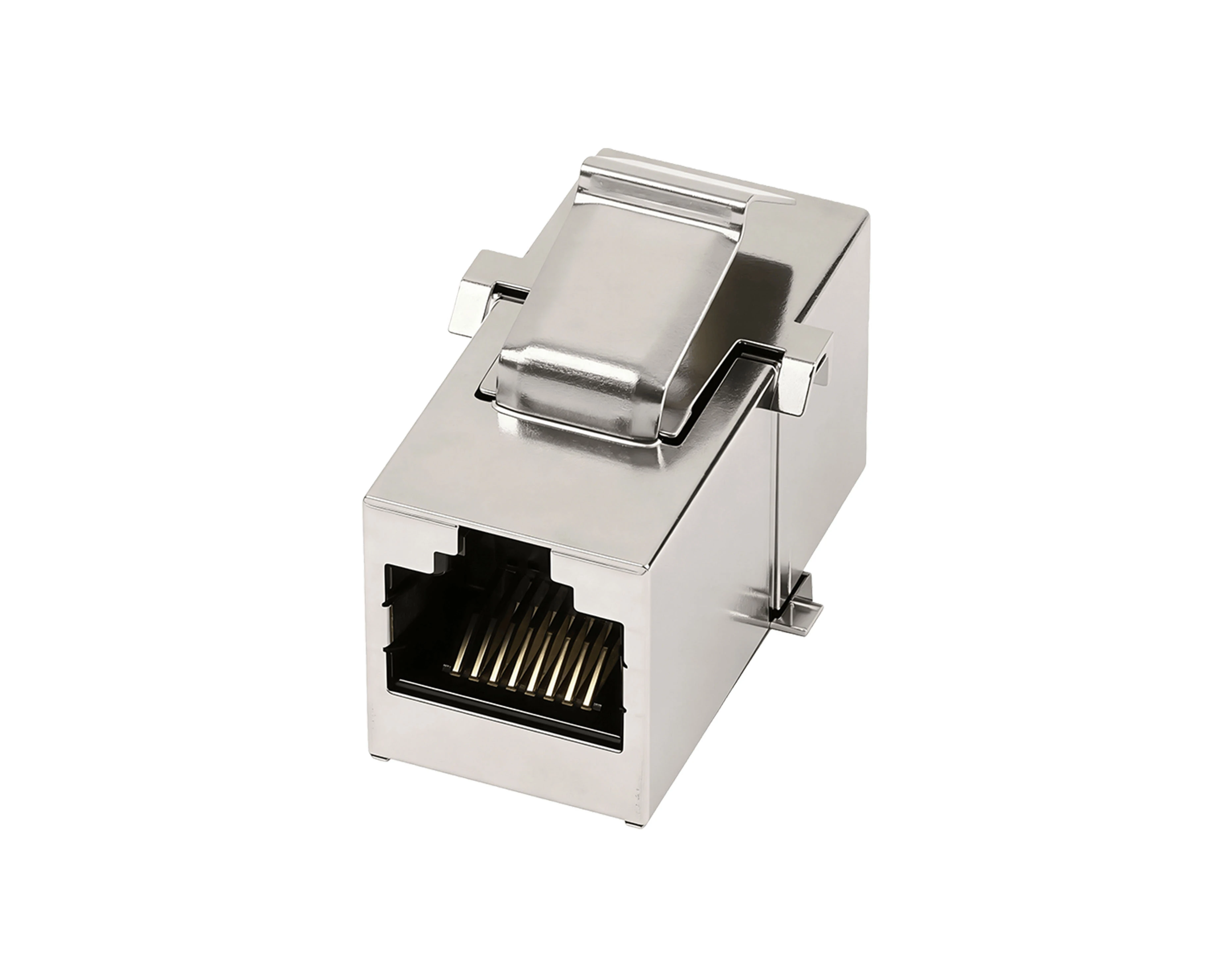 SKJ-2IC201 Cat.5e RJ45 (8P8C) Acoplador pasante blindado