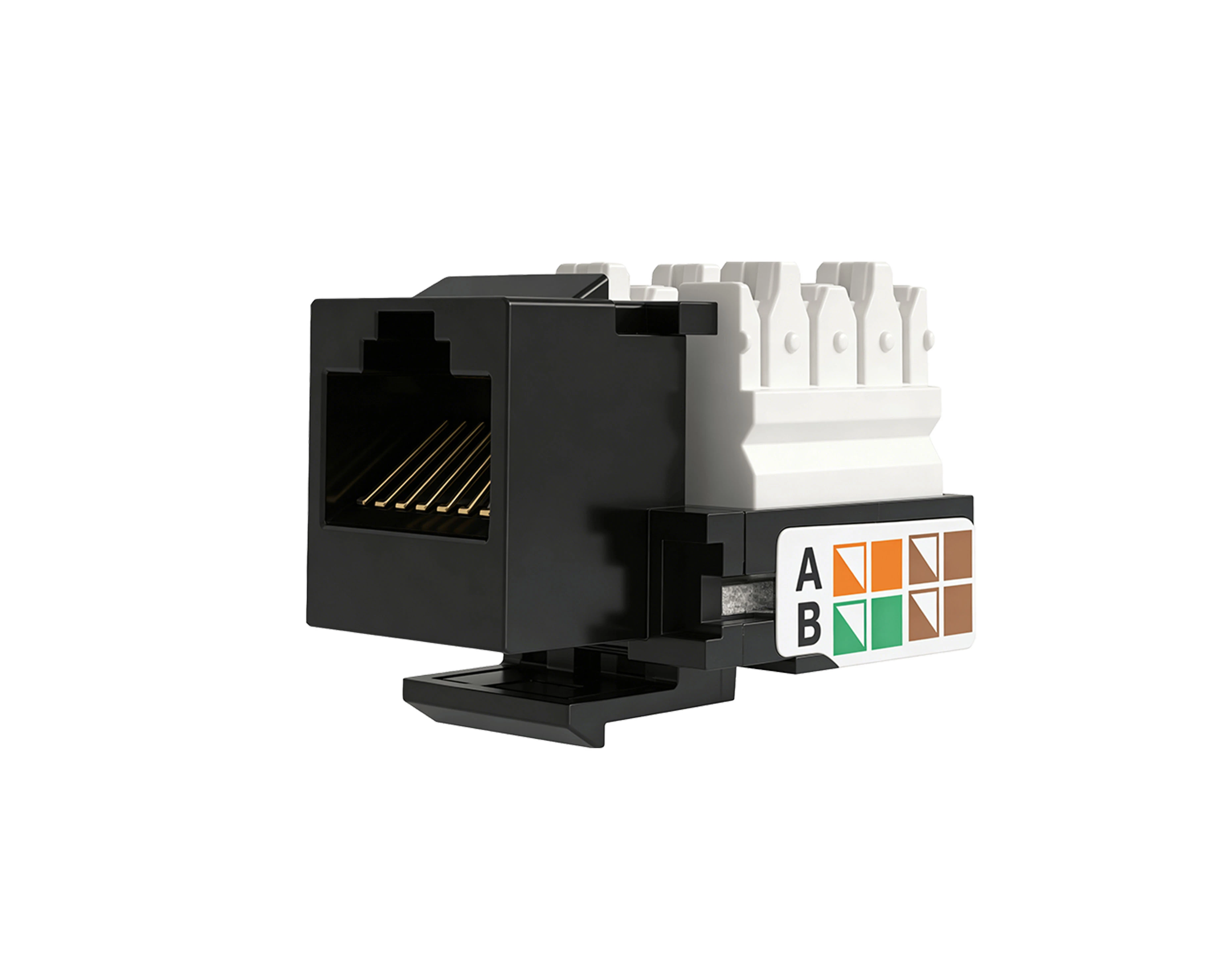 SKJ-130101 Cat.5e RJ45 (8P8C) Datos y datos Opciones de voz sin blindaje
