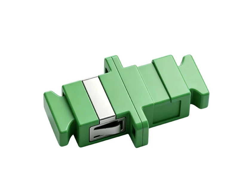 Adaptador de fibra &oacute;ptica SC/APC simplex