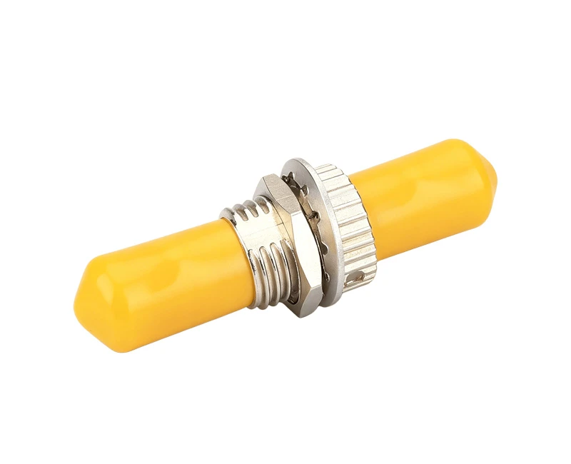Adaptador de fibra &oacute;ptica ST/UPC