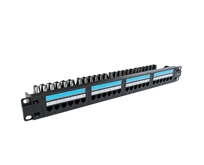 SPP-B96201-1 Panel de conexi&oacute;n frontal extra&iacute;ble de 24 puertos Cat.6 sin blindaje