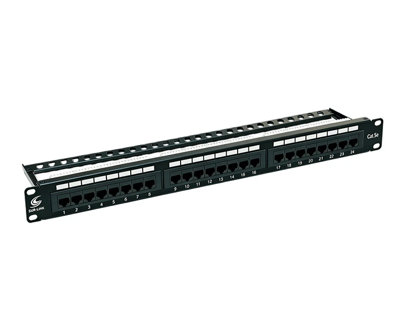 SPP-S662H1 Panel de conexi&oacute;n Cat.5e de 24 puertos sin blindaje