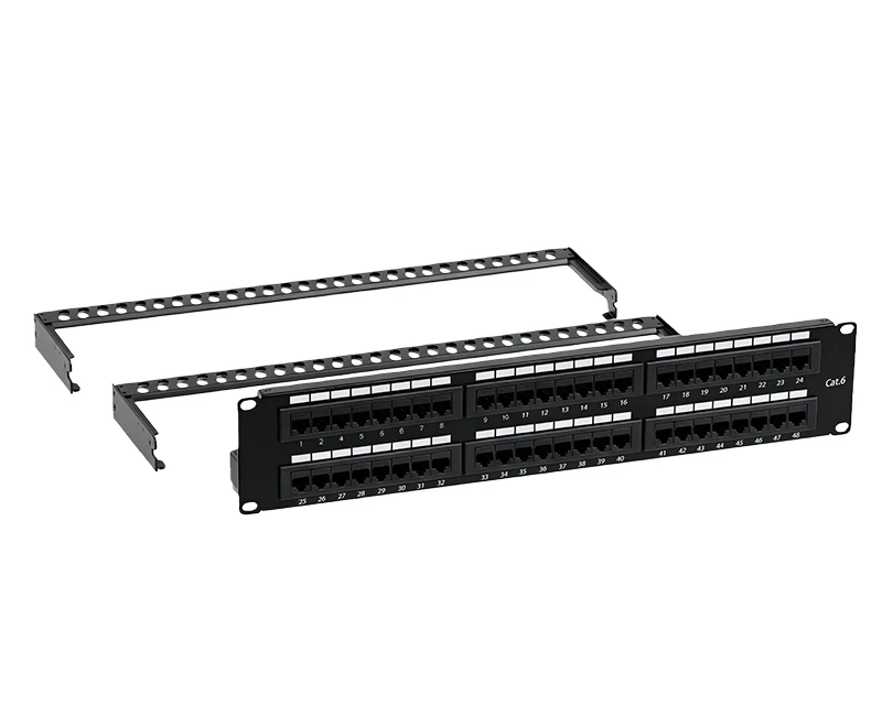 SPP-SC92L1 Panel de conexi&oacute;n Cat.6 2U 48 puertos sin blindaje